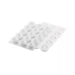 SILIKOMART - OBLIO 30 SILICONE MOULD WHITE ⌀50 MM H: 20 MM / 30 ML - Image 4