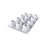 SILIKOMART - SECRET 40 SILICONE MOULD N.12 WHITE ⌀45 MM H: 35 MM / 40 ML - Image 3