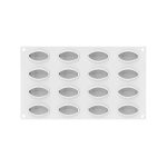 SILIKOMART - CACAO XS 12 SILICONE MOULD N.16 WHITE 50 x 28 MM H: 19 MM / 16 x 12.5 ML - Image 4