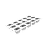 SILIKOMART - GIVRE 30 SILICONE MOULD N.15 WHITE ⌀40 MM H: 30 MM / 30 ML