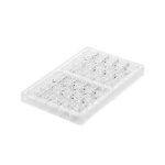 SILIKOMART - KIT SINFONIA B TRITAN MOULD TRANSPARENT 120 x 25 MM H: 20 MM + ICH024 SILICONE MOULD