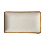 GTSA - PORCELAIN RECTANGULAR PLATTER IVORY 37 x 24 CM