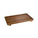 STYLE - TABLETOP BBQ WOODEN FRAME RECTANGULAR