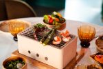 STYLE - TABLETOP BBQ WOODEN FRAME RECTANGULAR - Image 2