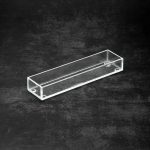 GLS - GLASS BENDO BOX RECTANGULAR CLEAR 32 x 8 x 4.5 CM