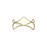 STYLE - BUFFET RISER ANTI SLIP GOLD 21 x 21 x 10 CM
