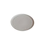 STYLE - CHALK COUPE PLATE FOOTED 16 CM