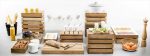 VERLO - TROPOS OAK STARTER BOX COVER GN 1/1 / 53 x 32.5 x 8 CM - Image 7
