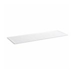 VERLO - WAVY GLOSS MELAMINE TRAY WHITE GN 2/4 / 53 x 16.2 CM