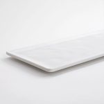 VERLO - WAVY GLOSS MELAMINE TRAY WHITE GN 2/4 / 53 x 16.2 CM - Image 5