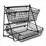 VERLO - BASKET STAND STEEL BLACK GN 1/3 / 35 x 18 x 31 CM - Image 5