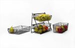 VERLO - BASKET STAND STEEL BLACK GN 1/3 / 35 x 18 x 31 CM - Image 8