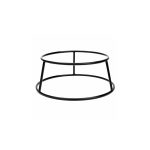 VERLO - ROUND BUFFET STAND STEEL BLACK 21.2 x 10 CM