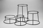 VERLO - ROUND BUFFET STAND STEEL BLACK 21.2 x 10 CM - Image 4