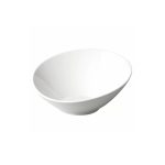 VERLO - ANGLED BUFFET BOWL PORCELAIN WHITE 650 ML / 22 x 9 CM