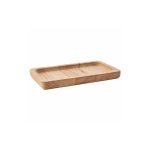 VERLO - ACACIA WOOD RECTANGULAR PLATE 20 x 11 x 2 CM