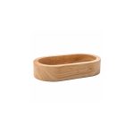 VERLO - MANGO WOOD OVAL TRAY 18 x 10 x 3.8 CM