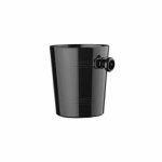 BAR - SMALL PLASTIC BLACK SPITTOON 1.2 L