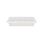 FRESH PACK - POLYPROPYLENE GN CONTAINER WITH HACCP CLIPS 1/3 x 65 MM / 2.5 L