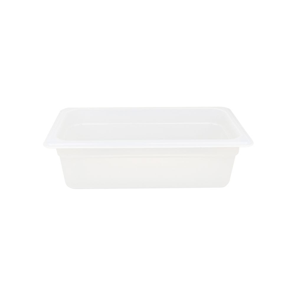 03-711.jpg FRESH PACK - POLYPROPYLENE GN CONTAINER WITH HACCP CLIPS 1/3 x 100 MM / 3.8 L - Image 1