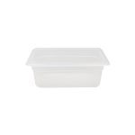 FRESH PACK - POLYPROPYLENE GN CONTAINER WITH HACCP CLIPS 1/4 x 100 MM / 2.6 L