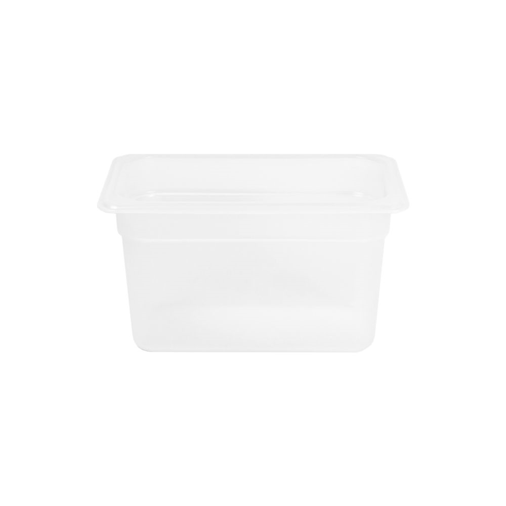 03-717.jpg FRESH PACK - POLYPROPYLENE GN CONTAINER WITH HACCP CLIPS 1/4 x 150 MM / 3.8 L - Image 1