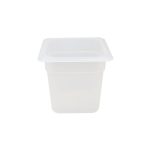 FRESH PACK - POLYPROPYLENE GN CONTAINER WITH HACCP CLIPS 1/6 x 150 MM / 1.6 L