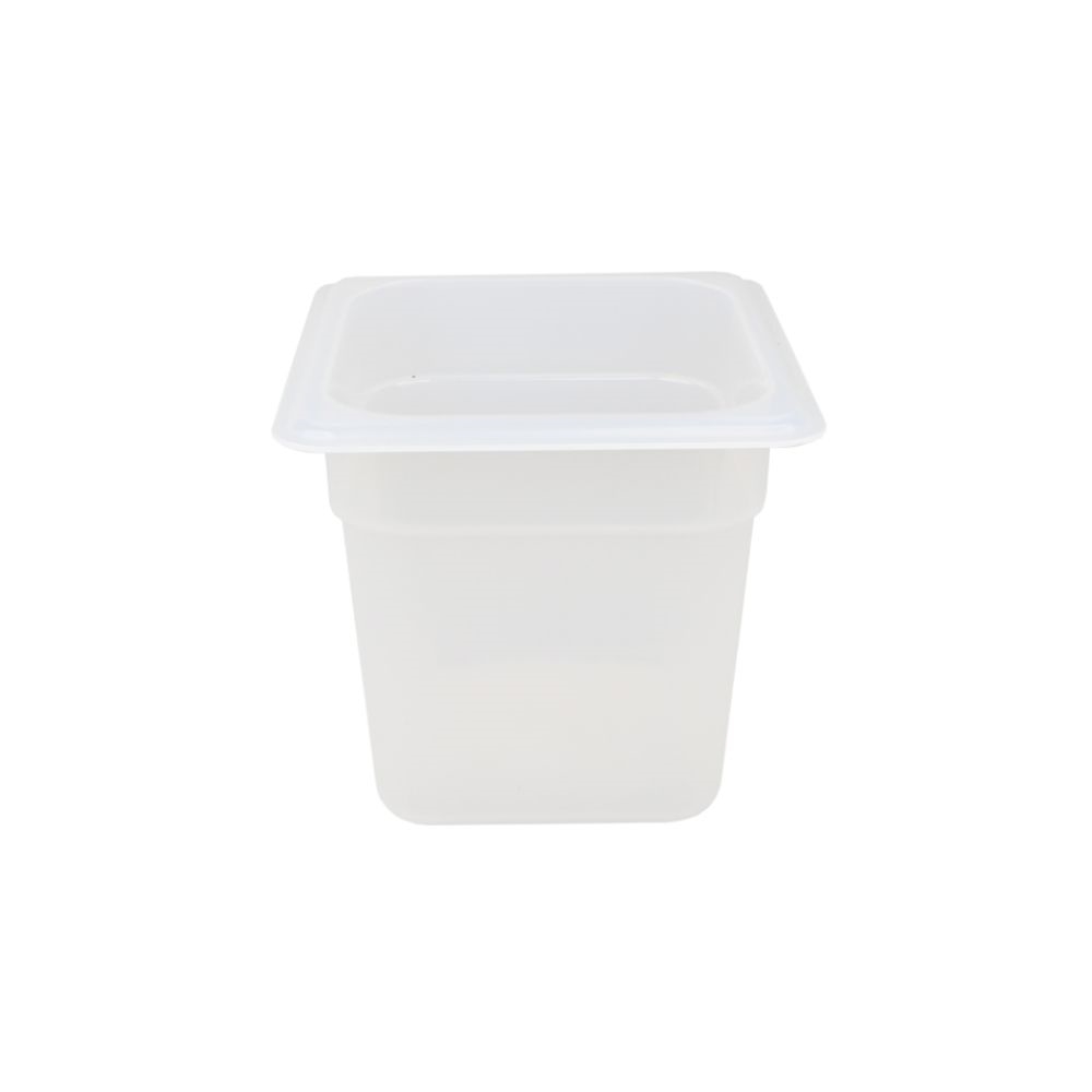 03-722.jpg FRESH PACK - POLYPROPYLENE GN CONTAINER WITH HACCP CLIPS 1/6 x 150 MM / 1.6 L - Image 1
