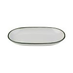 ID FINE - MODEST GREEN OVAL PLATTER 28 CM - Image 2