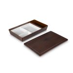 BNOV - MELAMINE SERVING BOX BROWN/WHITE 41 x 24.4 x 6 CM - Image 3