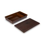 BNOV - MELAMINE SERVING BOX BROWN/WHITE 41 x 24.4 x 6 CM - Image 4