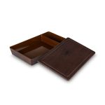 BNOV - MELAMINE SERVING BOX BROWN/WHITE 41 x 24.4 x 6 CM - Image 6