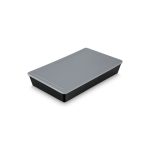 BNOV - MELAMINE SERVING BOX GREY/BLACK/WHITE 41 x 24.4 x 6 CM - Image 2