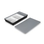 BNOV - MELAMINE SERVING BOX GREY/BLACK/WHITE 41 x 24.4 x 6 CM - Image 3