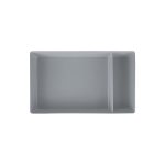 BNOV - MELAMINE SERVING BOX GREY/BLACK/WHITE 41 x 24.4 x 6 CM - Image 5