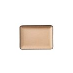 *DISCONTINUED - PEARL - OF MOOD PLATTER 18 x 13 CM SALMON