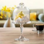 PASA - PATISSERIE FOOTED SERVICE PLATE WITH MINI DOME 10 x 19.8 CM - Image 2
