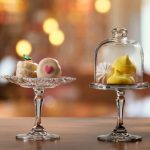 PASA - PATISSERIE FOOTED SERVICE PLATE WITH MINI DOME 10 x 19.8 CM - Image 3