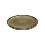 STYLE - Q AUTHENTIC STONE WHITE EDGE PLATE 26.5 CM