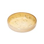 GLS - TERRAZZO FLAKES SAND GLASS BOWL 26.5 x 4 CM