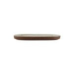 CV - BROWN PEPPER STEP OVAL PLATTER 30 x 15 CM - Image 2