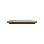 CV - BROWN PEPPER STEP OVAL PLATTER 34 x 22 CM - Image 2