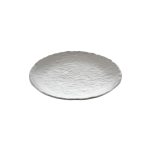 XM - MELAMINE GREY MATT PLATE 20 CM