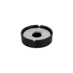 XM - MELAMINE WINDPROOF ASHTRAY BLACK 11.5 CM