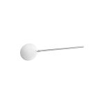 WAS - PIZZA TURNING PEEL ALUMINUM ROUND 20 CM HANDLE 60 CM
