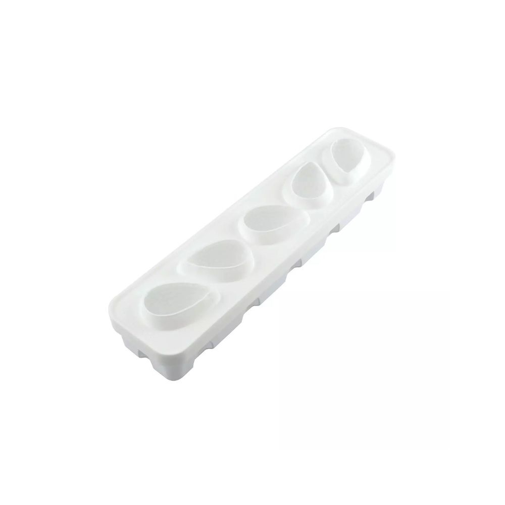 28.316.87.0065.jpg SILIKOMART - FRAGOLA120 STAMPO IN SILICONE 60 x 77 H: 54 MM + SUPPORT IN PLASTIC - Image 1