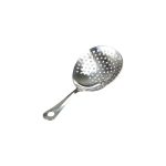 BAR CHOICE - JULEP STRAINER ST/ST SILVER 7.5 x 16.2 CM