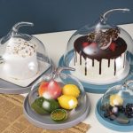 MORLEOS - POLYCARBONATE CAKE TRAY LID 20.7 x 18.1 CM / 335 GR - Image 2