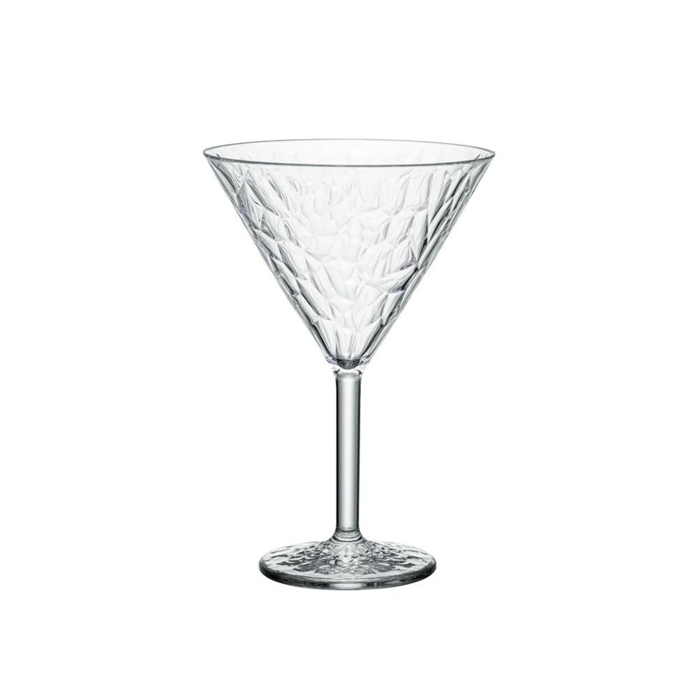 JC002-280.jpg ROCO - GLAM POLYCARBONATE COLUMNAR MARTINI GLASS 11.2 x 16.4 CM / 280 ML - Image 1