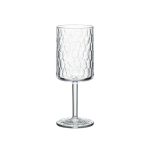 ROCO - GLAM POLYCARBONATE COLUMNAR WINE GLASS 6.8 x 18.3 CM / 290 ML